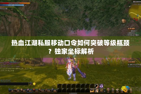 热血江湖私服移动口令如何突破等级瓶颈？独家坐标解析