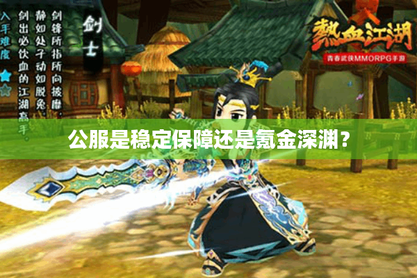 公服是稳定保障还是氪金深渊？