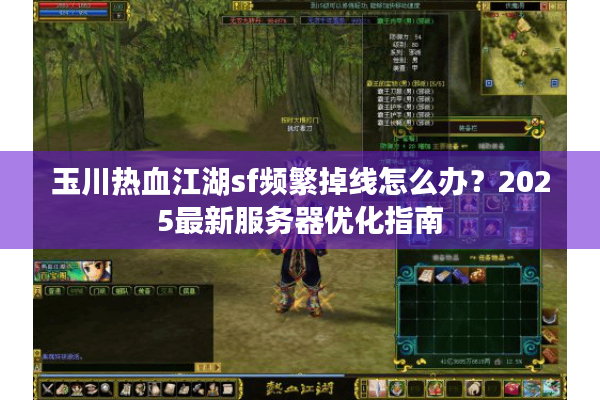 玉川热血江湖sf频繁掉线怎么办？2025最新服务器优化指南